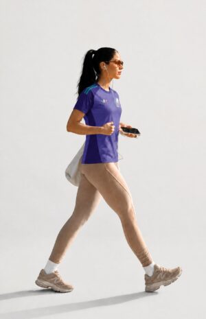 Playera morada mujer aficionado