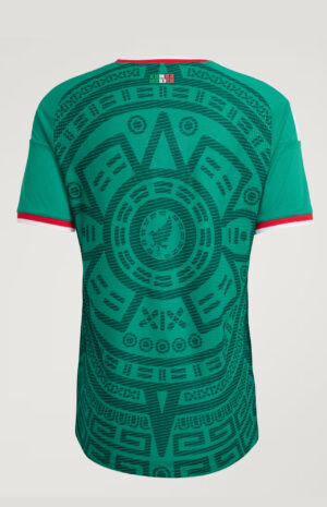 playera mexico verde atras